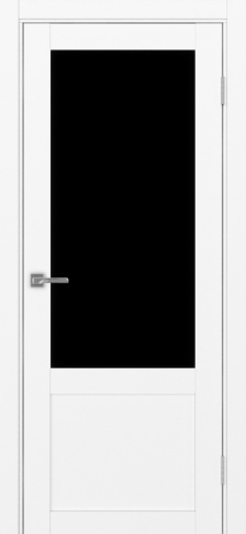 Полотно Турин 540ПФ.21 лакобель чёрный белый снежный