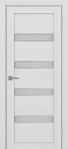 Полотно Турин 505 АПС SC ясень серебристый Размер 600х2000мм Покрытие Экошпон Стекло Матовое