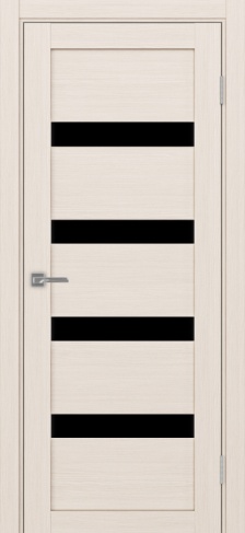 Полотно Турин 505 ясень перламутровый Цвет Ясень перламутр Размер 600х2000мм Покрытие Экошпон Стекло Черное