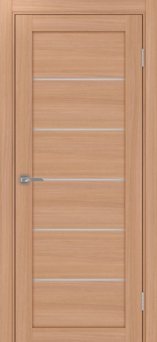 Полотно Турин 506 ясень тёмный Цвет Ясень тёмный Размер 600х2000мм Покрытие Экошпон Стекло Матовое