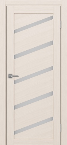 Полотно Турин 506 У ясень перламутровый Размер 700х2000мм Покрытие Экошпон Стекло Матовое