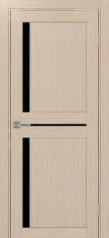 Полотно Турин  523.221АПП SC дуб белёный Размер 700х2000мм Покрытие Экошпон Стекло Черное