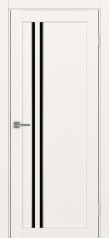 Полотно Турин  525АПС SC бежевый Размер 800х2000мм Покрытие Экошпон Стекло Черное