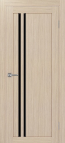 Полотно Турин  525АПС SB дуб белёный Размер 600х2000мм Покрытие Экошпон Стекло Черное