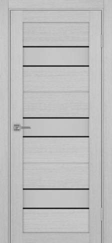 Полотно Турин  526АПС SB дуб серый Цвет Дуб серый Размер 800х2000мм Покрытие Экошпон Стекло Матовое