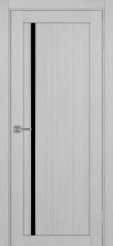 Полотно Турин  527АПС дуб серый Цвет Дуб серый Размер 600х2000мм Покрытие Экошпон Стекло Черное