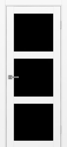 Полотно Турин  530.222 белый снежный Цвет Белый снежный Размер 600х2000мм Покрытие Экошпон Стекло Черное