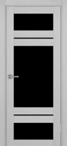 Полотно Турин  532.22222 дуб серый Цвет Дуб серый Размер 600х2000мм Покрытие Экошпон Стекло Черное