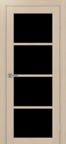 Полотно Турин 540 дуб белёный Цвет Дуб белёный Размер 700х2000мм Покрытие Экошпон Стекло Черное