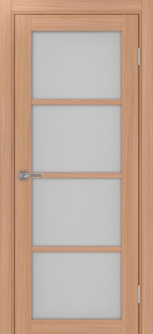 Полотно Турин 540 ясень тёмный Цвет Ясень тёмный Размер 700х2000мм Покрытие Экошпон Стекло Матовое