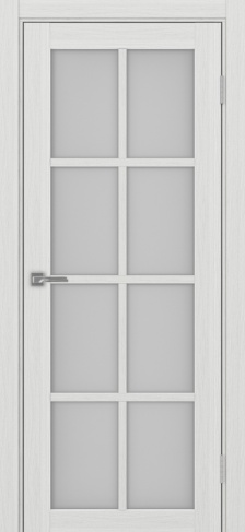 Полотно Турин 541 мателюкс ясень серебристый Цвет Ясень серебристый Размер 800х2000мм Покрытие Экошпон Стекло Матовое