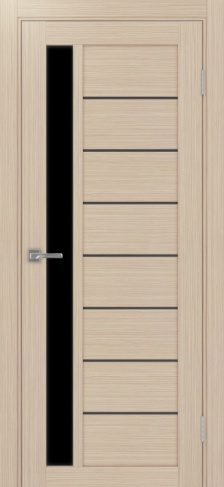 Полотно Турин 554АПП SB дуб белёный Цвет Дуб белёный Размер 600х2000мм Покрытие Экошпон Стекло Черное