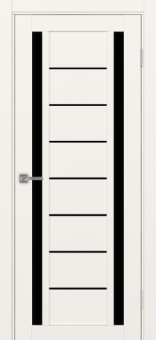 Полотно Турин 558 бежевый Цвет Бежевый Размер 700х2000мм Покрытие Экошпон Стекло Черное