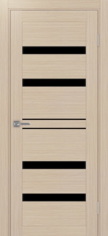 Полотно Турин 561 дуб белёный Цвет Дуб белёный Размер 800х2000мм Покрытие Экошпон Стекло Черное