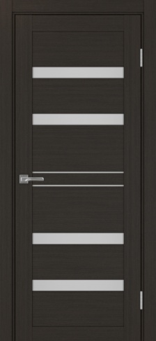 Полотно Турин 561 венге Цвет Венге Размер 700х2000мм Покрытие Экошпон Стекло Матовое