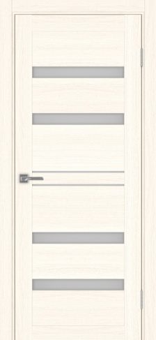 Полотно Турин 561 ясень светлый Цвет Ясень светлый Размер 800х2000мм Покрытие Экошпон Стекло Матовое